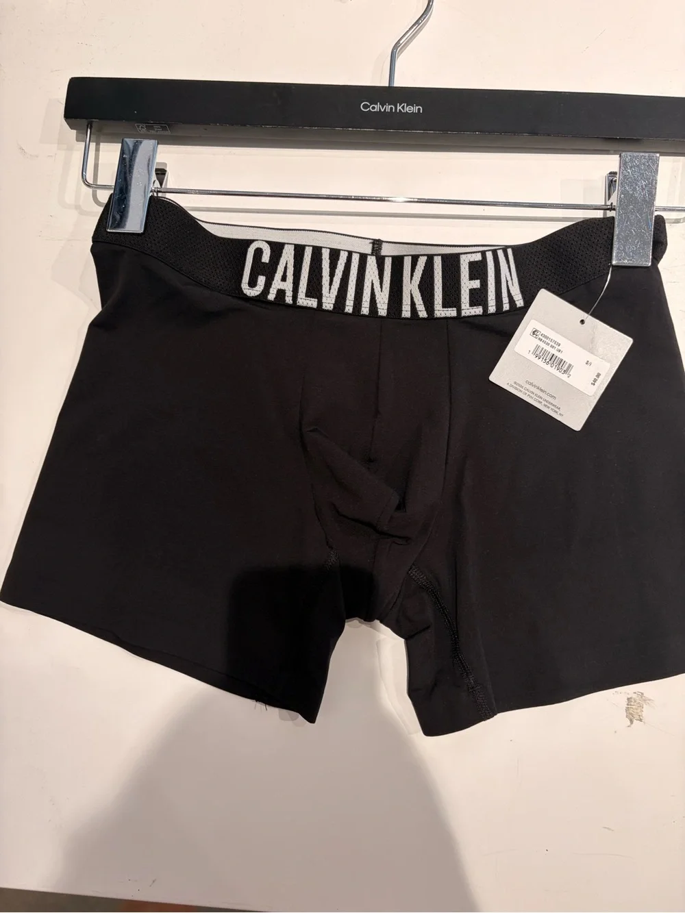 Calvin Klein intense power motion low rise Trunk - black - large logo